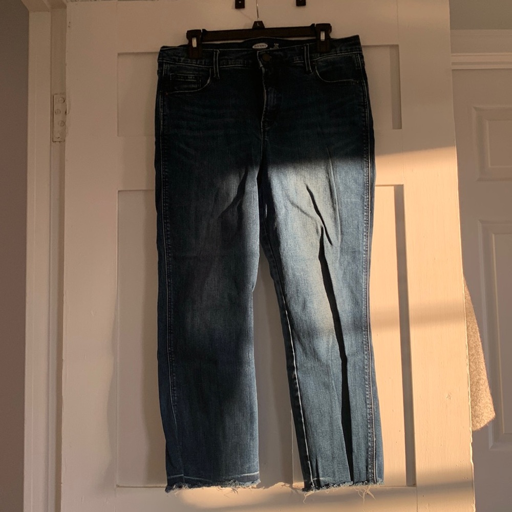 Old Navy cropped jeans